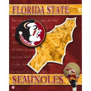    Flordia State University 3D Motion Poster 14x20