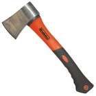pound install the axe head into handle an