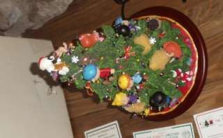  Danbury Mint Peanuts Holiday Christmas Tree hand painted sculpture