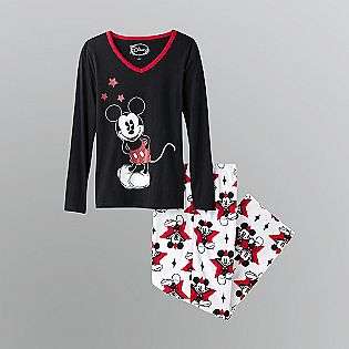   Pajama Set  Mickey Mouse Clothing Intimates Sleepwear & Robes