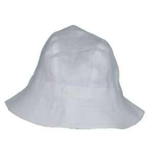  Daisy White Linen Hat