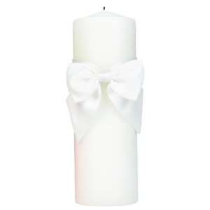   Accessories Classic Beauty Unity Pillar Candle, White