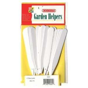  (Price/Pack)6 Plant Labels White   Package of 25 Patio 