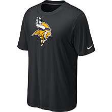 Nike Minnesota Vikings Sideline Legend Authentic Logo Dri FIT T Shirt 