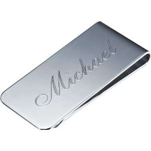  Visol Aristocrat Polished Silver Plated Money Clip Sports 