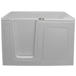 MediTub 3054LWAC White 3054 54 x 30 Walk In Air Therapy Tub with 17 