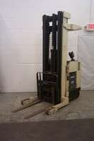   Standup 3 Stage Electric Forklift with Reconditioned Battery (FOR2011