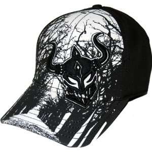 Warrior Wear Dark Woods Flex Fit Black Hat  Sports 
