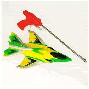    Sizzlin Cool Wired Wasp   Green And Yellow Plane Toys & Games