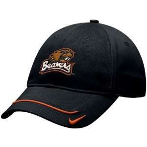   Oregon State Beavers Black Turnstyle Adjustable Hat