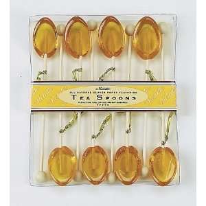 All Natural Clover Honey Tea Spoons Gift Grocery & Gourmet Food