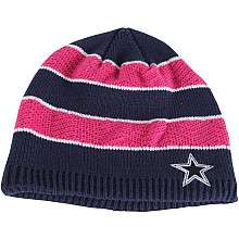 Reebok Dallas Cowboys Womens Breast Cancer Awareness Knit Hat 