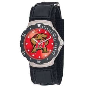  Maryland Terrapins Game Time Agent Velcro Mens NCAA Watch 