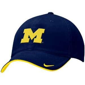   Michigan Wolverines Navy Blue Reversible Rally Hat