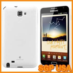 SGP Samsung Galaxy Note Case Ultra Capsule Series   Infinity White 