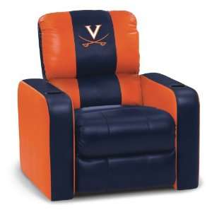  DreamSeat Virginia NCAA Leather Recliner Sports 