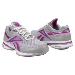 Athletics Reebok Womens EasyTone Reenew Grey/Purple/White Shoes 