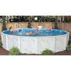 Excalibur Pools 12ft x 20ft Oval Palm Bay Above Ground Pool Kit 48 