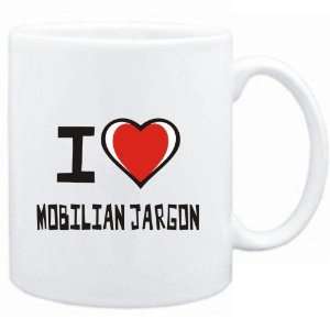  Mug White I love Mobilian Jargon  Languages