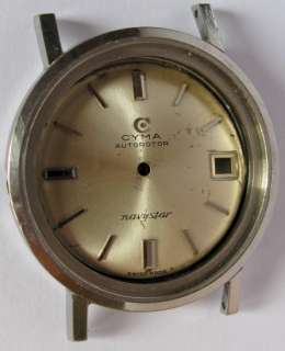Cyma Watch Case 35 mm Autorotor Cymaflex Navystar  
