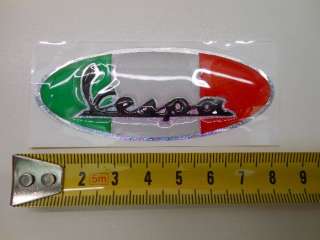 Aufkleber relief für vespa und lml scooter italian logo  