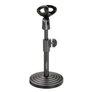   PMKSDT30 Adjustable Desk Microphone Stand (Black) Musical Instruments
