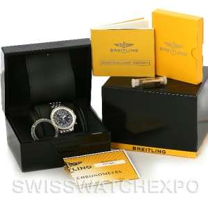 Breitling Navitimer Montbrillant Datora Stainless Watch A21330 