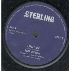   LONELY JOE 7 INCH (7 VINYL 45) UK STERLING 1980 ROBB SHENTON Music