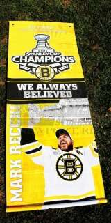 Mark Recchi signed Boston Bruins Stanley Cup Champions Boston hung 