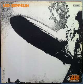 LED ZEPPELIN s/t debut LP VG+ SD 19126 Vinyl 1969 Record  