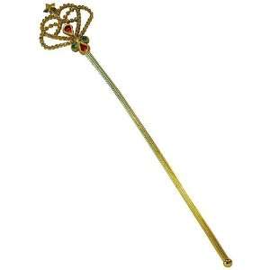  Gold Royal Costume Scepter Toys & Games