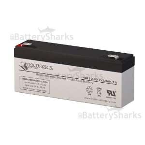   National Battery C02G   12.00 Volt 2.90 AmpH SLA Battery Electronics