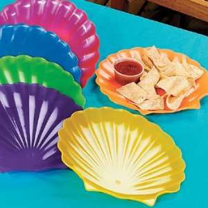  12 Shell Plates   Tableware & Party Plates Health 