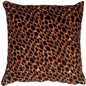   Pillow Decor   Cheetah Print Cotton Small Throw Pillow