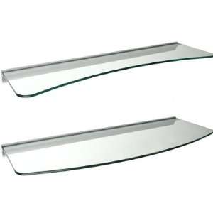  Glass Shelf Concave & Convex Rail bracket