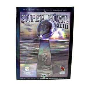  372141   NFL Super Bowl XLIII Holographic Cover Game 