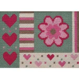  Flowers & Hearts   Needlepoint Kit Arts, Crafts & Sewing
