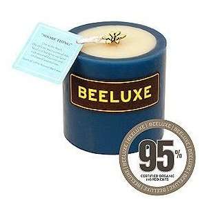  Beeluxe Shore Thing Bees Wax Pillar Candle 3 Inch