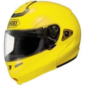  Shoei Multitec Brilliant Yellow Modular Helmet   XSmall 