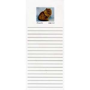  Red Persian Cat List Pads   Set of Two 