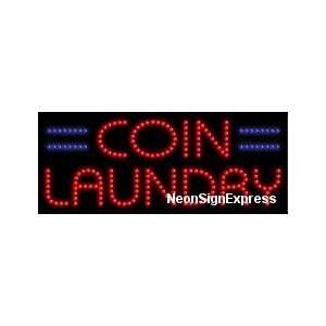 Coin Laundry LED Sign