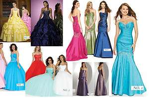 Prom/Ball/Evening dress Bridal GOWN UK SIZE 4,6,8,10,12,14,16 