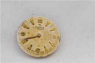 Swiss PIERCE Watch Movement for parts or repair, M4  