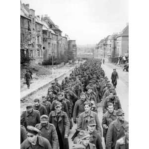  German Prisoners Captured Near Aachen, Germany 1944 8 1/2 