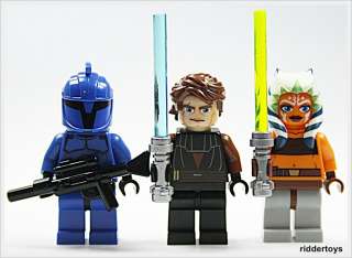 LEGO® STAR WARS™ 3 Figuren Senate Commander, Ahsoka, Anakin 