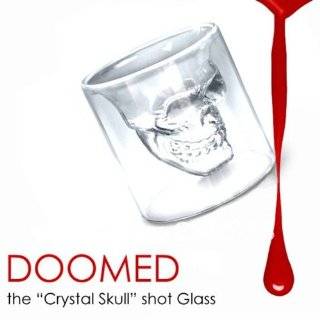 Fred and Friends Doomed Crystal Skull Shotglass  