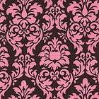 FAT QUARTER  Damask Brown Pink Michael Miller Fabric Cocoa CX3095_COCO