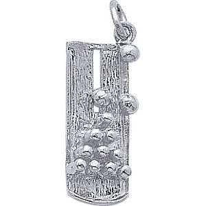  Rembrandt Charms Bowling Charm, Sterling Silver Jewelry