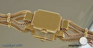 Luxusuhren Armbanduhr Longines 18kt 750 Gold Golduhr Artdecouhr Damen 