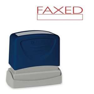    Sparco Products Pre Inked FAXED Message Stamp